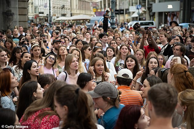 Images of large crowds of Swifties gathering in the Austrian capital went viral on X, formerly Twitter, leaving thousands concerned for their well-being.