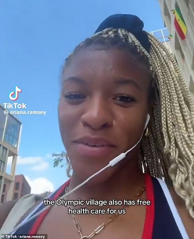 Ariana's videos documenting her experience with free healthcare have gone viral, with the athlete declaring she is officially a 