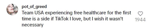 Commentators applauded Ariana for making the most of her access to free healthcare and for advocating for universal healthcare.