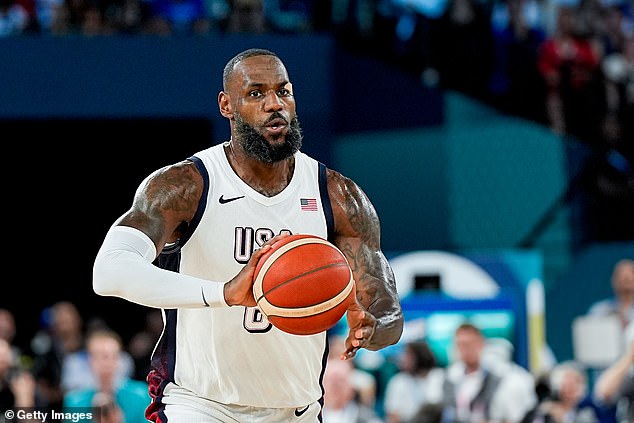 LeBron James will lead Team USA in his final Olympics against France in Paris