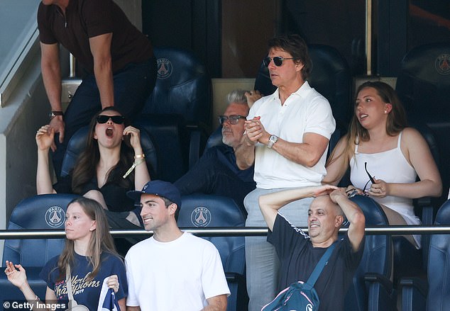 Famous film star Tom Cruise will also be present at the match between the United States and Brazil in Paris.