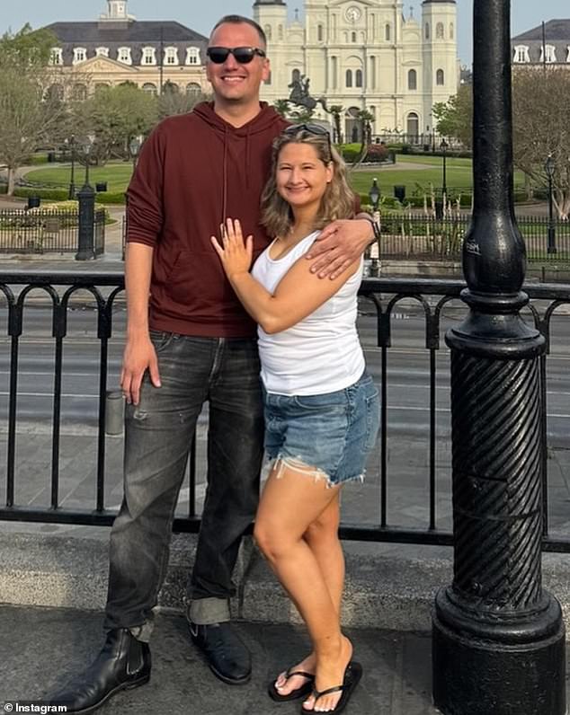 Blanchard announced her split from husband Ryan Scott Anderson in March, and that she would be getting back together with Urker (pictured) the following month.