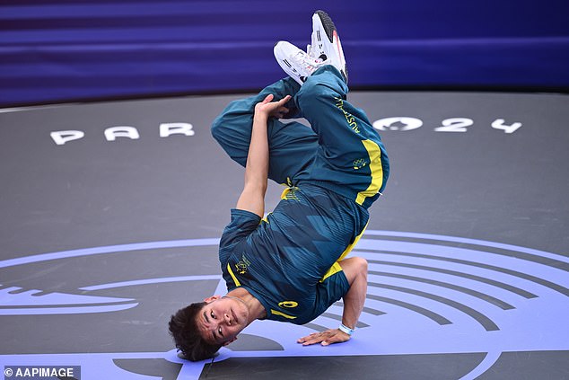 Breakdancing has been in the spotlight in Paris following a performance by Dunne's teammate.