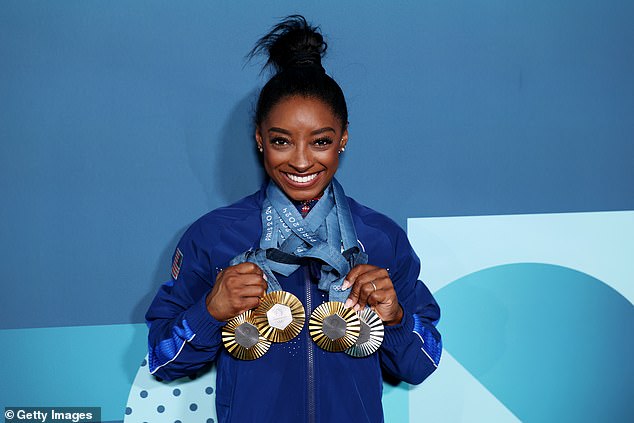 But it's unclear whether gymnastics superstar Simone Biles will make it to California.