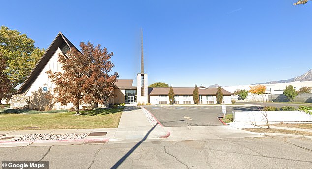 Kimberly had kept the child in a religious compound modeled after the Fundamentalist Church of Jesus Christ of Latter-day Saints. (Pictured: The Church of Jesus Christ of Latter-day Saints in Murray)