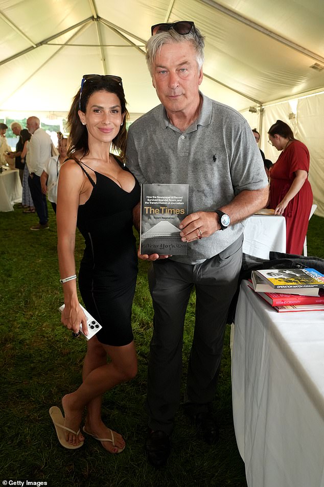 The couple was in attendance at the East Hampton Library's 20th Annual Authors Benefit Night at Herrick Park Field.