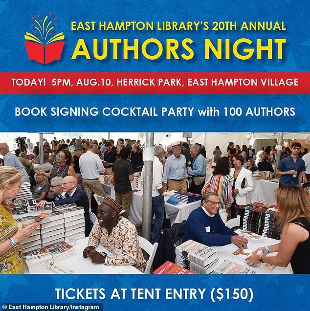 All proceeds from the event, including $150 admission and dinner deals starting at $500, will benefit the East Hampton Library.