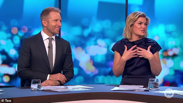 The Project hosts Hamish MacDonald and Sarah Harris weighed in on the Raygun controversy on Sunday night