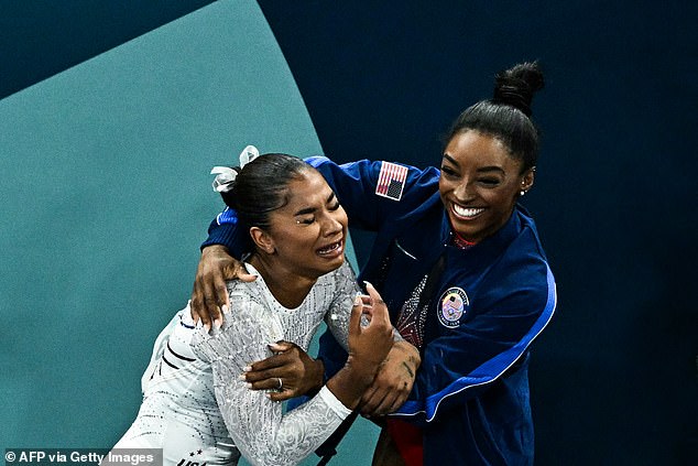 American superstar Simone Biles offered her support to Chiles in a post on social media