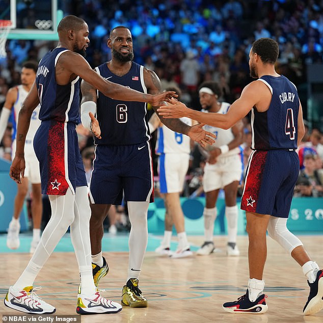 The United States team shined against the host country, France, and won 98-87 in the gold medal match.