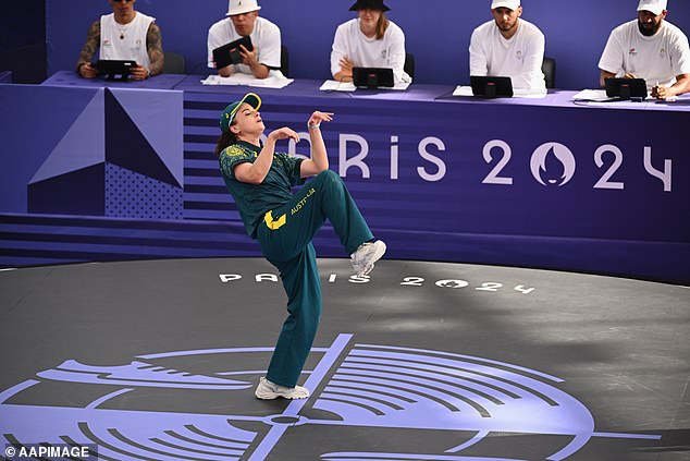 Australian breakdancer has gone viral for her peculiar routine at the Olympic Games