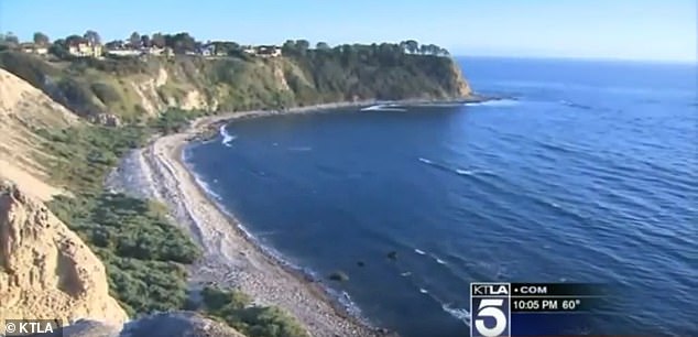 If found guilty, the final two surfers identified in the documents as David Melo and Alan Johnston could face fines in the tens of millions of dollars. Lunada Bay, seen here, is located south of Los Angeles, within the wealthy city. It is known for its stunning views and incredible waves.