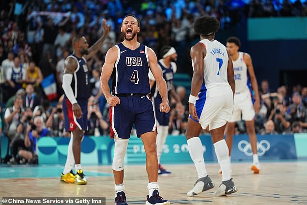 The Golden State Warriors poster boy competed in his first Olympics