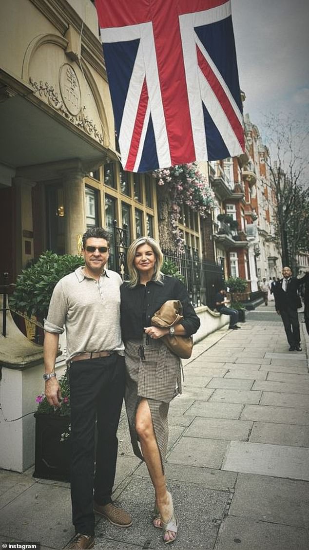 Rebecca and her husband, videographer Trent Miller, are currently in London.