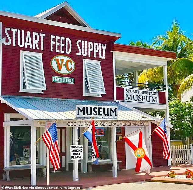 The Stuart Heritage Museum illustrates the town's history dating back to Spanish pirate ships.