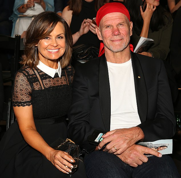 FitzSimons (pictured with partner Lisa Wilkinson) praised Gunn's performance as an inspiration.