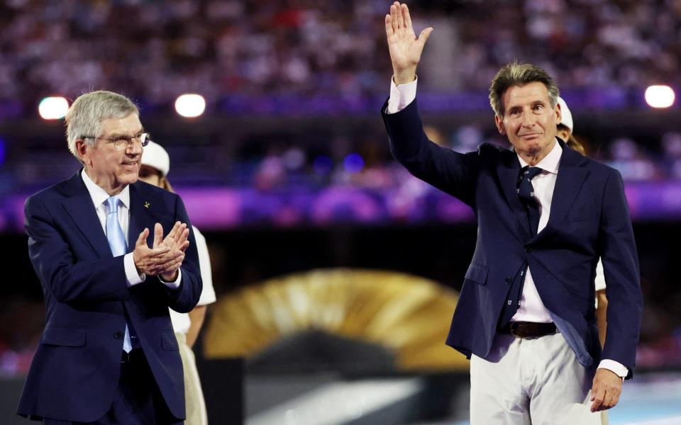 International Olympic Committee (IOC) President Thomas Bach and World Athletics President Sebastian Coe on the final night of the Paris 2024 Olympic Games/Thomas Bach's impending departure gives the IOC the perfect opportunity to reset