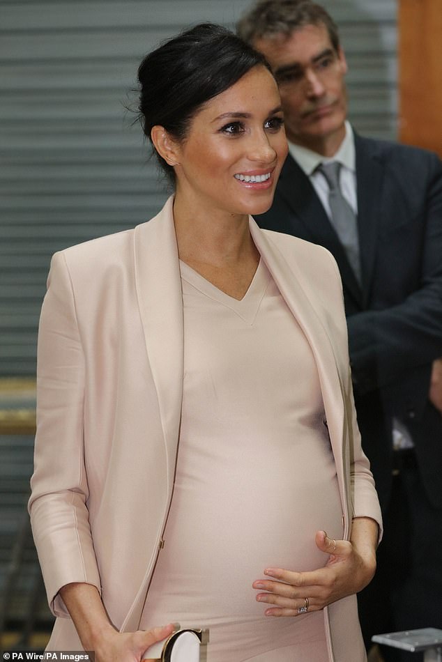 Meghan Markle, the Duchess of Sussex, flew to New York on a private jet for a baby shower with her A-list pals ahead of the arrival of her eldest son, Archie.