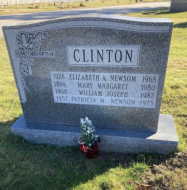 Patricia has now been buried next to her mother and grandparents in the family cemetery in Pennsylvania.