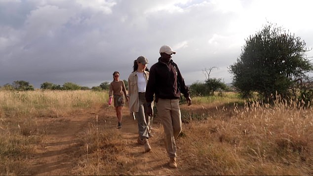 Lily set out on a mission as she walked through the desert.