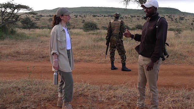 One of the Space For Giants projects Lily learned about during her visit to Kenya was the reintroduction of 21 eastern black rhinos to the Loisaba reserve.