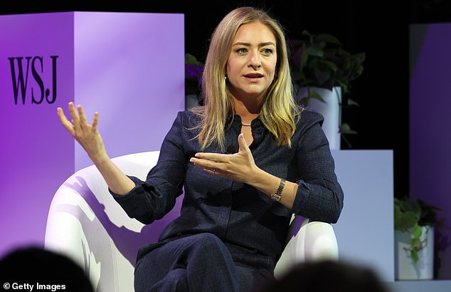 Swiped tells the story of 35-year-old Whitney Wolfe Herd (pictured), who was forced to leave the world's most popular dating app, Tinder, after being sexually harassed by a colleague.