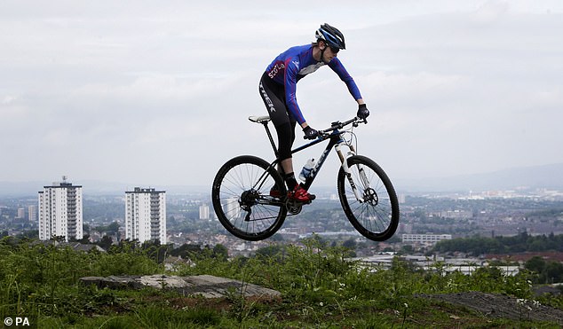 The official opening of the Cathkin Braes mountain bike trails in 2014