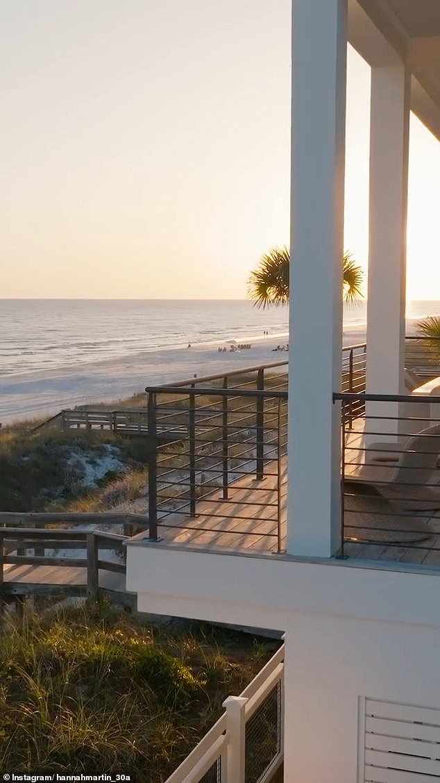 The Georgia-born fisherman, whose net worth is $180 million, enjoyed the Southern-style porches at his coastal retreat and, as an avid fisherman, loves taking his boat out to catch 10-pound animals.