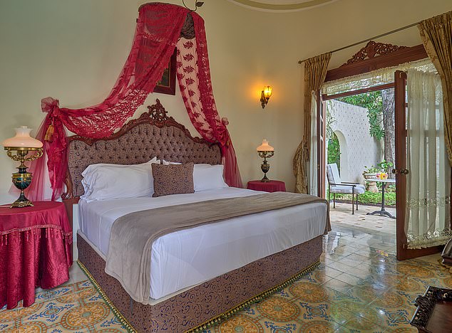 The Secret Palace has eight luxury suites that, it claims, 