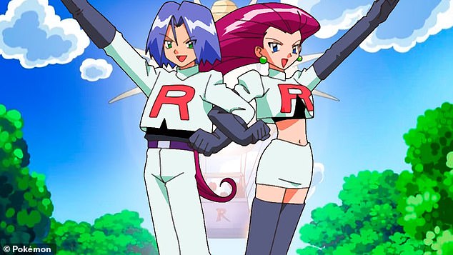 Jessie (right) is a member of rival Team Rocket who often followed Ash and his friends around trying to steal their Pikachu.