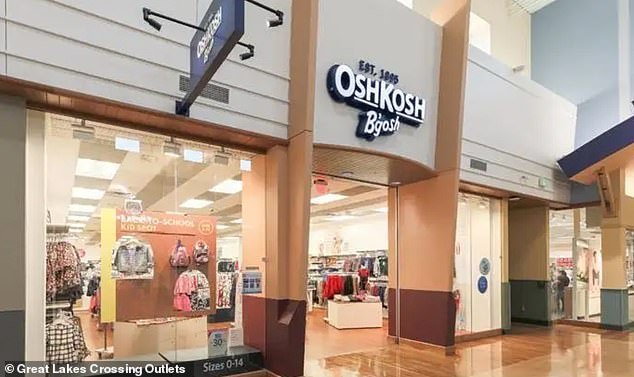 Oshkosh is the long-time home of OshKosh B'Gosh, which was founded in the city in 1895.