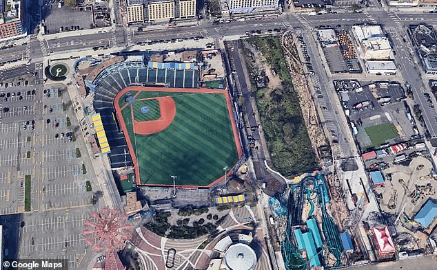 The incident occurred just a few feet from the Brooklyn Cyclones baseball stadium and Nathan's Famous Hot Dogs, also on Surf Avenue. According to insiders who spoke to the New York Post, both men were immigrants, but police have only said they are homeless.