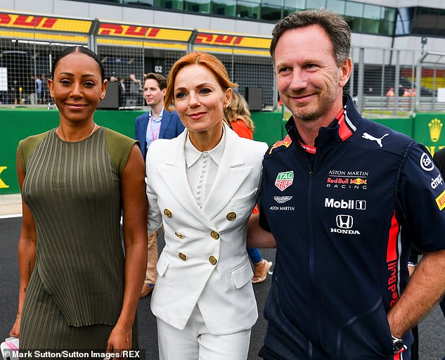 Geri has had a difficult six months amid allegations of inappropriate behaviour by her husband, Formula One boss Christian Horner, with a female assistant (pictured in 2019)