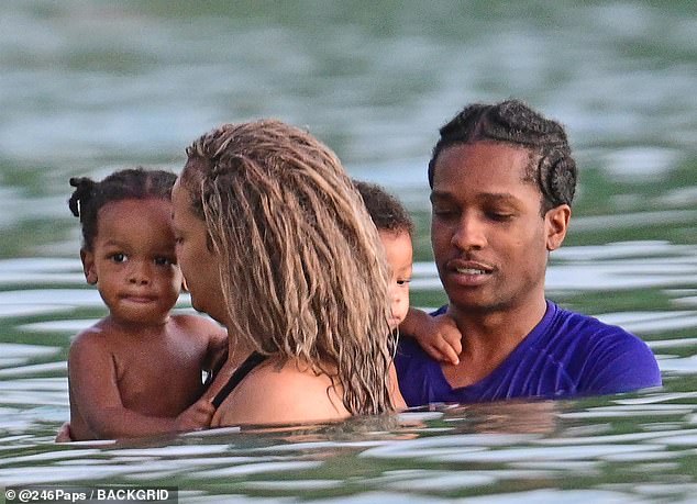 Rocky and RZA had their hair braided.