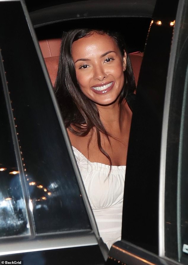 1723504361 221 Maya Jama stuns in a summery white dress as she