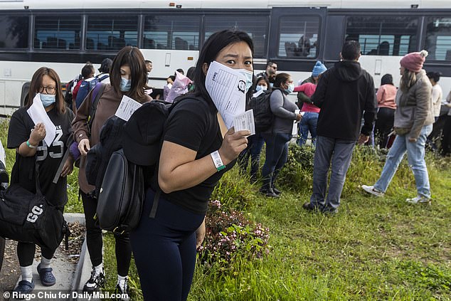 Chinese immigrants are among the nationalities that have entered the United States in record numbers over the past year.