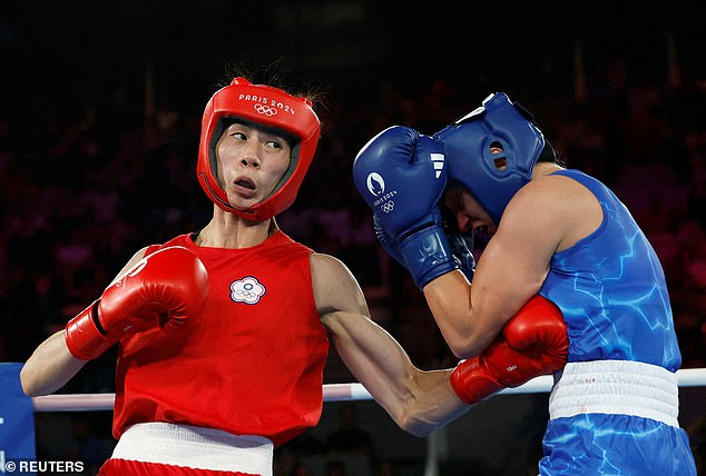 Taiwan's Lin Yu-Ting (left) also faced controversy over her Olympic eligibility.