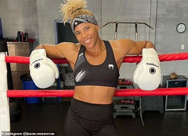 Bulgarian-Nigerian boxer Joana Nwamerue (pictured) has called Khelif a 