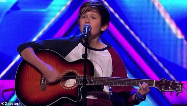 The singer was just 14 when he stole the hearts of Australians as a contestant on X Factor in 2013.