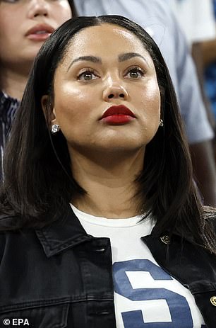 Ayesha Curry had a dispute with French police on the night of her husband's Olympic victory