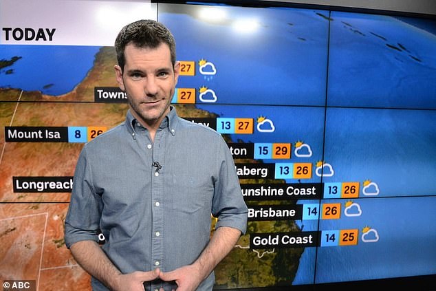 The ABC weather presenter regularly suffers from panic attacks.