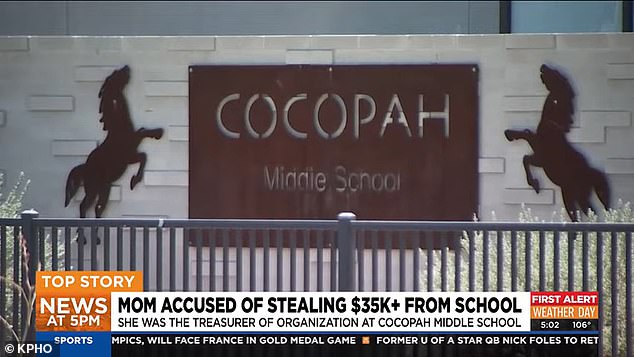 Parents and school officials at Cocopah High School are now worried they may not be able to recover the funds.