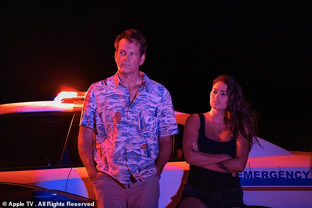 An unusual new case involving a human arm could see Andrew return to the department if he can overcome unexpected challenges; pictured with Natalie Martinez as Rosa Campesino