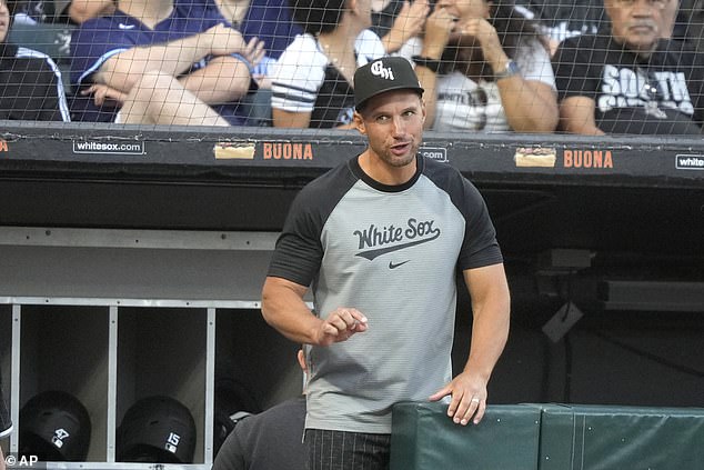 The fight took place on Saturday, when Grady Sizemore's White Sox fell to the North Side Cubs.