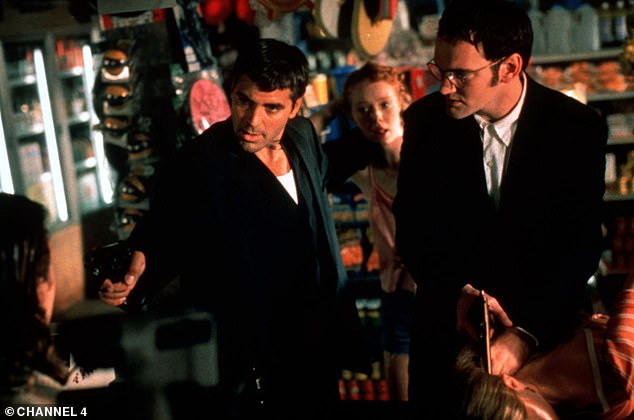 The pair starred together as siblings in Robert Rodriguez's 1996 thriller From Dusk Till Dawn, which was written by Tarantino early in his career.