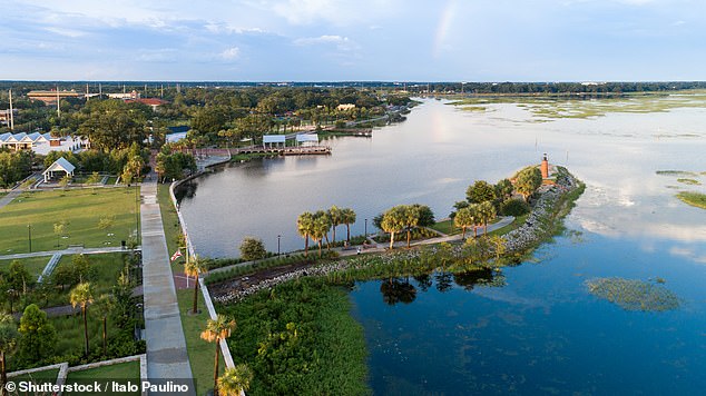 Abby says: 'There are many parks and attractions to visit in Kissimmee, including water parks.'