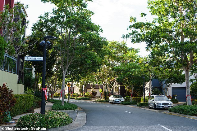 The suburb even has a seven-metre replica of Michelangelo's David on the shoreline.