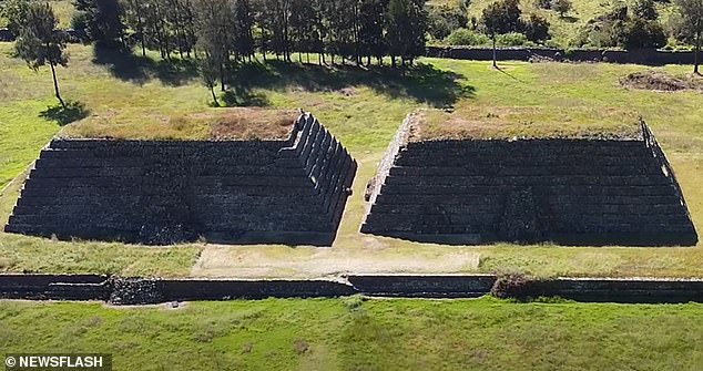 The 1,100-year-old pyramids were built by the ancestors of the Purépecha people and had been one of the tribe's last archaeological sites in the area.