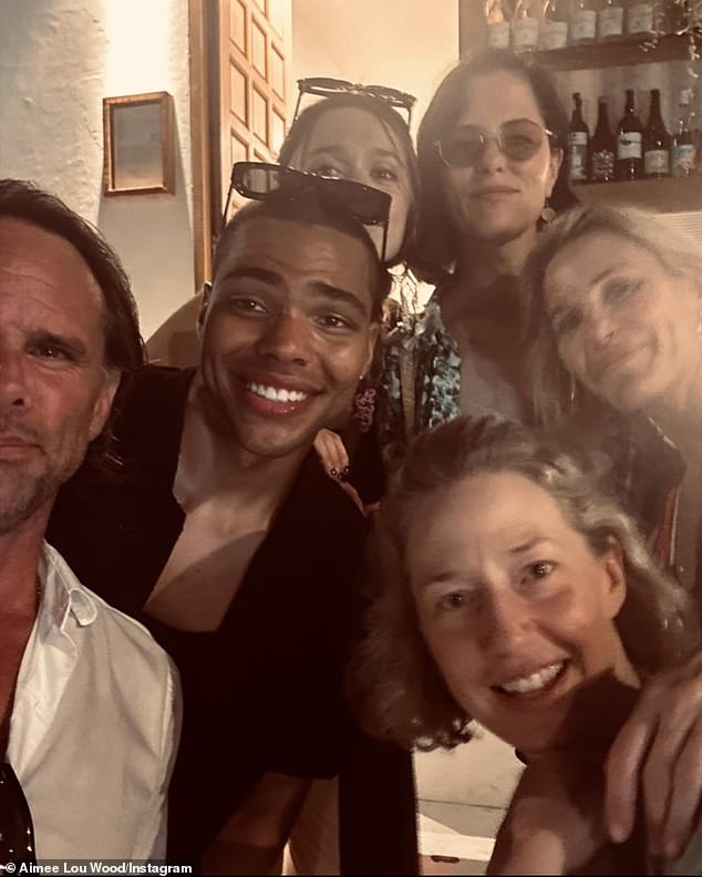 Coon (BR) just returned from Thailand, where he filmed a mystery role in the third season of Mike White's acclaimed HBO series The White Lotus, alongside (l-r) Walter Goggins, Nicholas Duvernay, Aimee Lou Wood, Parker Posey and Leslie Bibb.