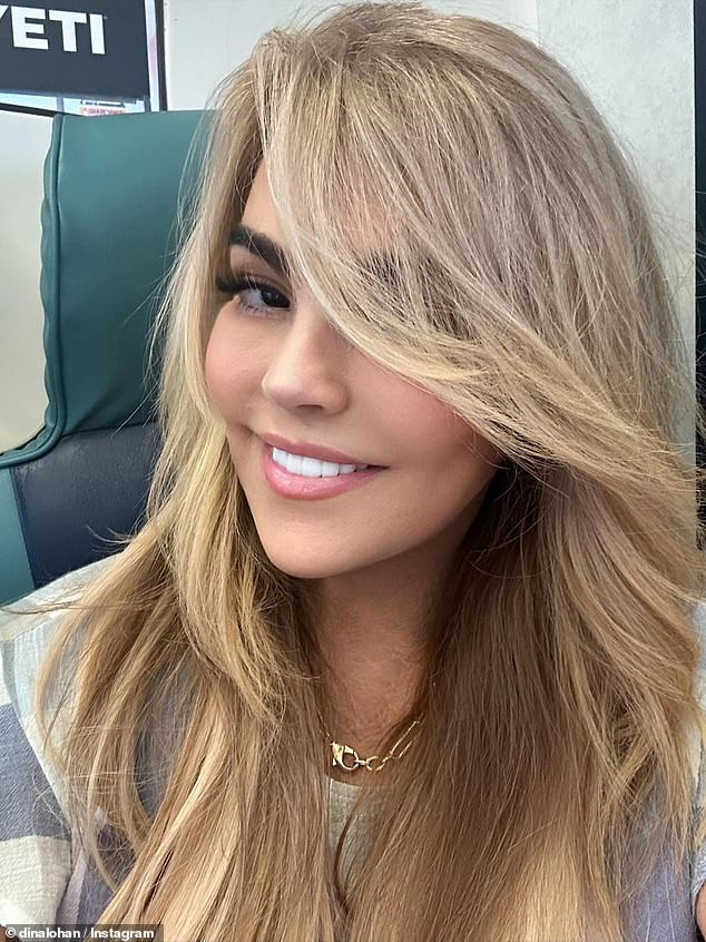 Some of Dina's age-defying selfies even led the Living Lohan star's followers to accuse her of using editing tools like FaceApp to turn back the clock.